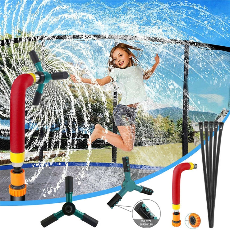 XZSSQ01 Gardening Supplies Garden Trampoline Rotating Sprinkler