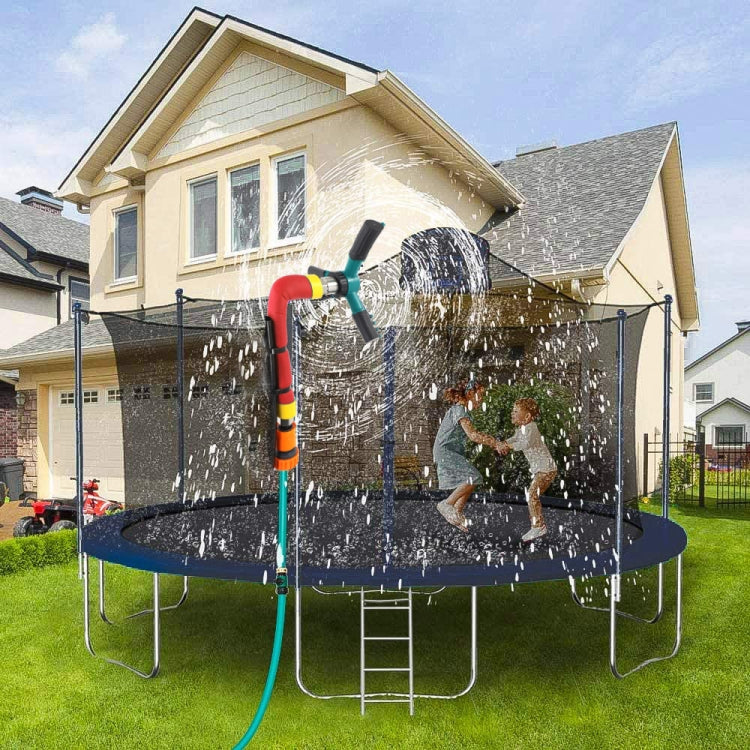 XZSSQ01 Gardening Supplies Garden Trampoline Rotating Sprinkler