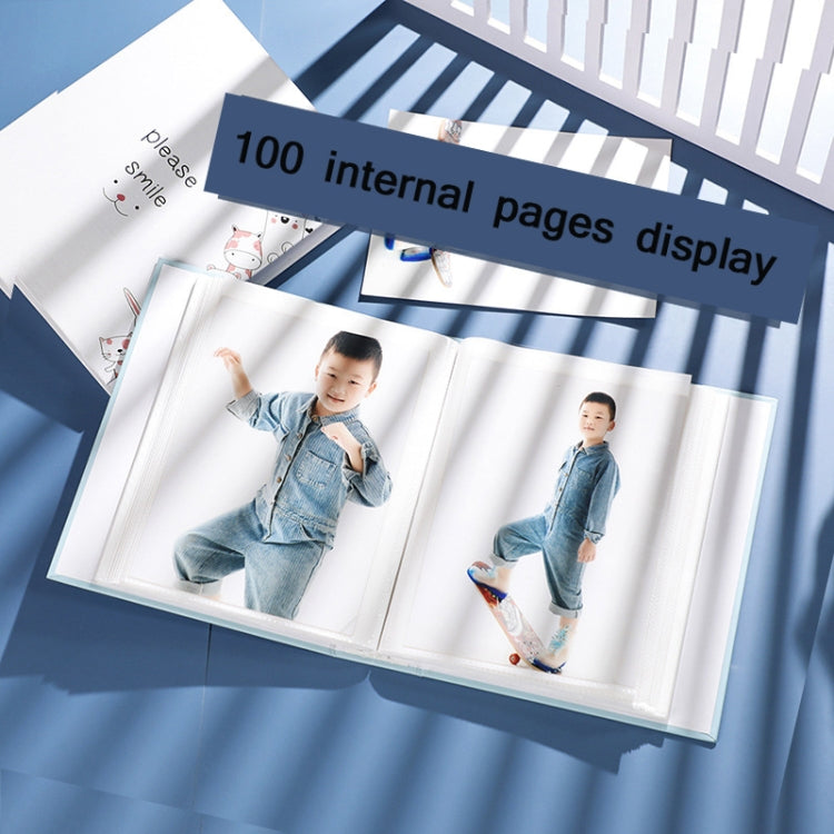 Family Large-Capacity Interstitial Album Book Photo Studio Photo Storage Book, Series 1