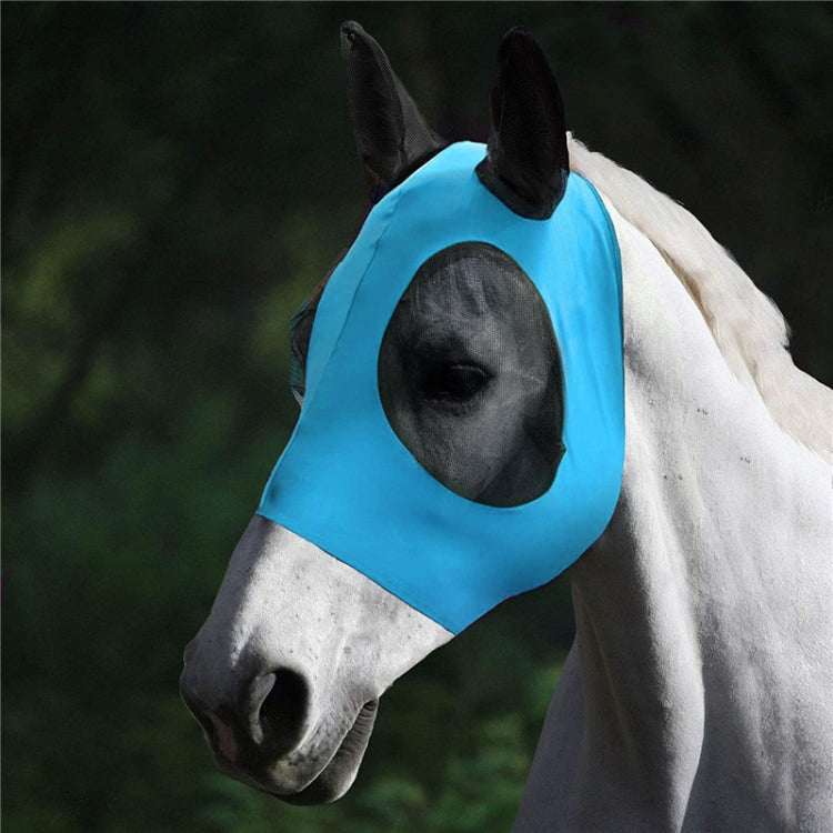 MMZ-001 Breathable Horse Mask Mosquito Insect And Fly Mask Equestrian Supplies Reluova