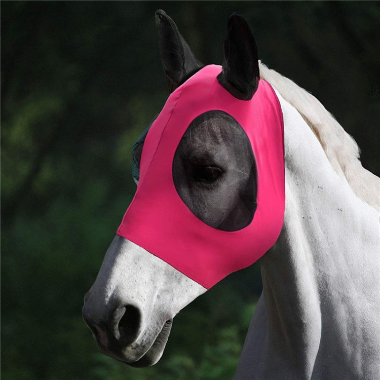 MMZ-001 Breathable Horse Mask Mosquito Insect And Fly Mask Equestrian Supplies