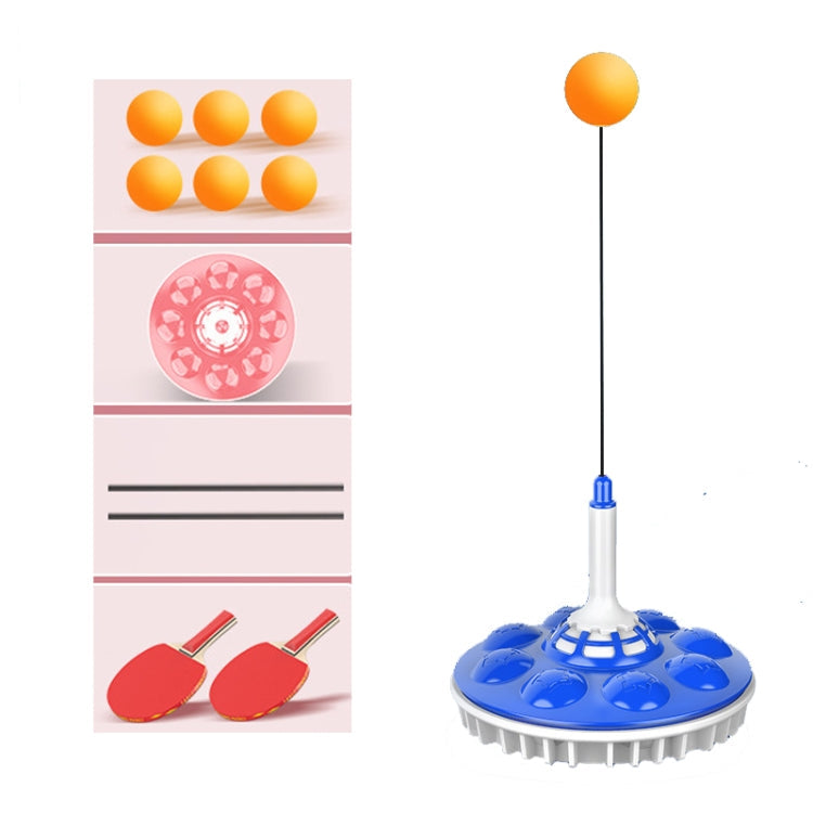 Household Suction Cup Self-Training Elastic Flexible Shaft Children Parent-Child Training Table Tennis Trainer, Style: