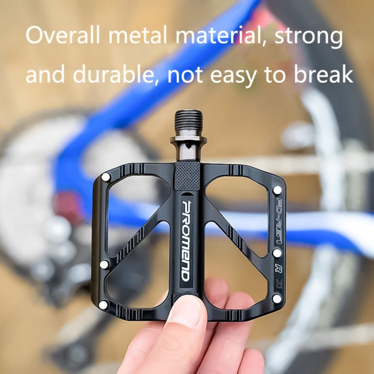 1 Pair PROMEND Bicycle Pedal Road Bike Aluminum Alloy Bearing Quick Release Folding Pedal