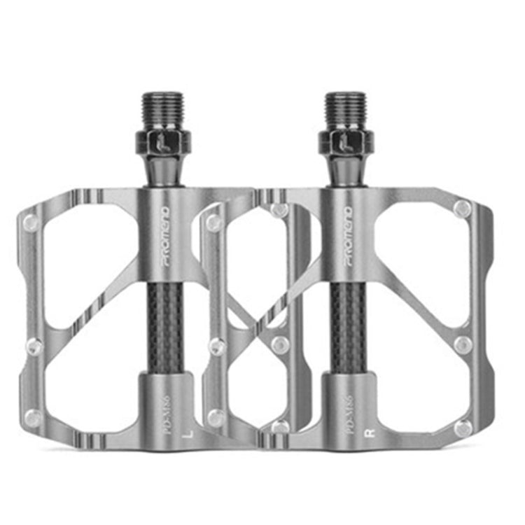 1 Pair PROMEND Bicycle Road Bike Mountain Bike 3 Palin Carbon Fiber Bearing Pedal