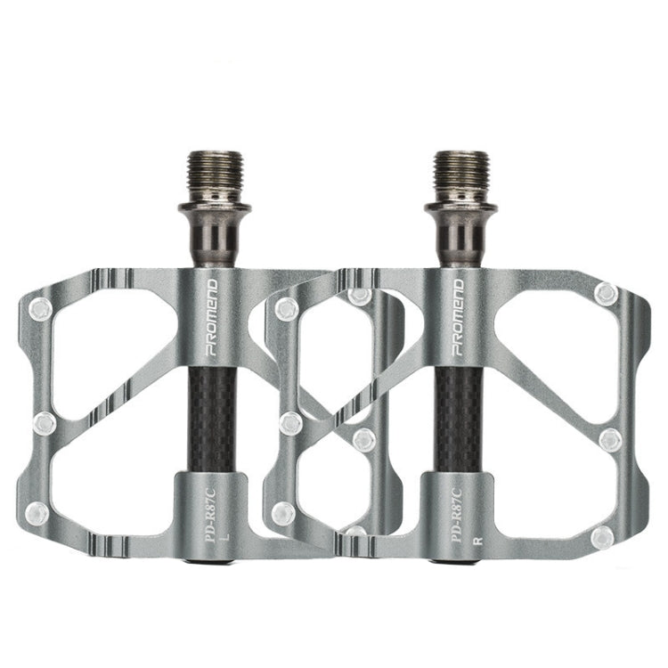 1 Pair PROMEND Bicycle Road Bike Mountain Bike 3 Palin Carbon Fiber Bearing Pedal