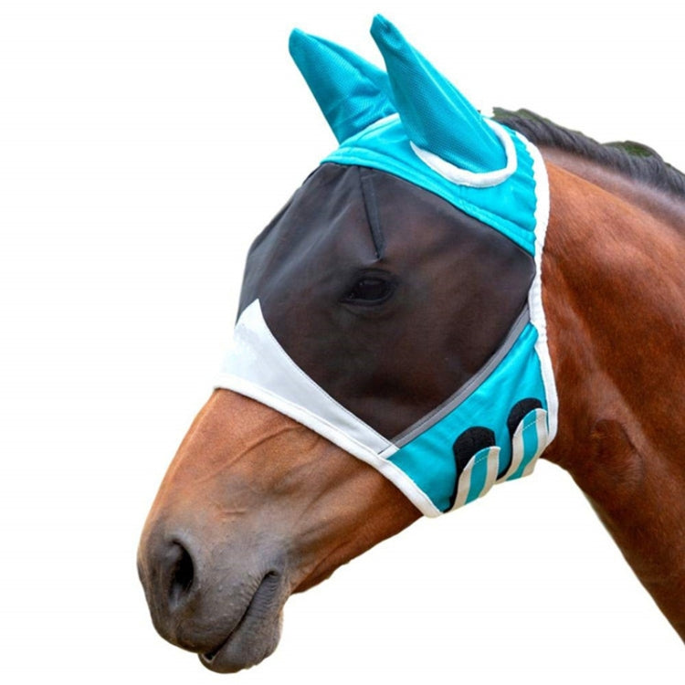 Elastic Breathable Horse Mask Anti-Mosquito And Insect-Proof Cover