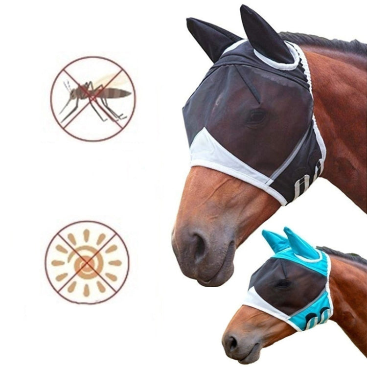 Elastic Breathable Horse Mask Anti-Mosquito And Insect-Proof Cover Reluova