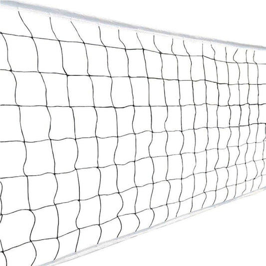 Polyethylene Knotted Four Wraped Sides Beach Volleyball Net For Competition / Training