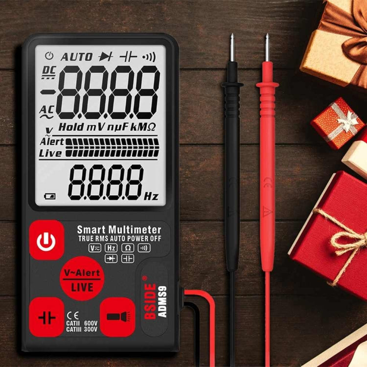 BSIDE ADMS9 Large-Screen Display Intelligent Automatic No Gear Shifting Ultra-Thin Digital Multimeter Reluova