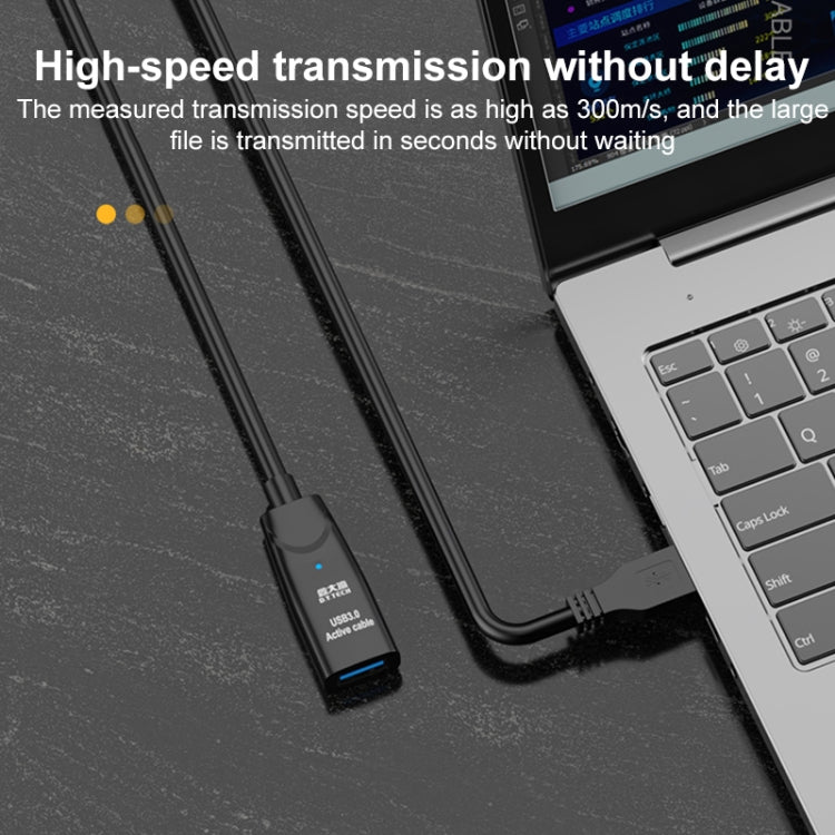 D.Y.TECH USB 3.0 Male To Female Extension Cable Double Shielded Chip Data Cable, Length: My Store