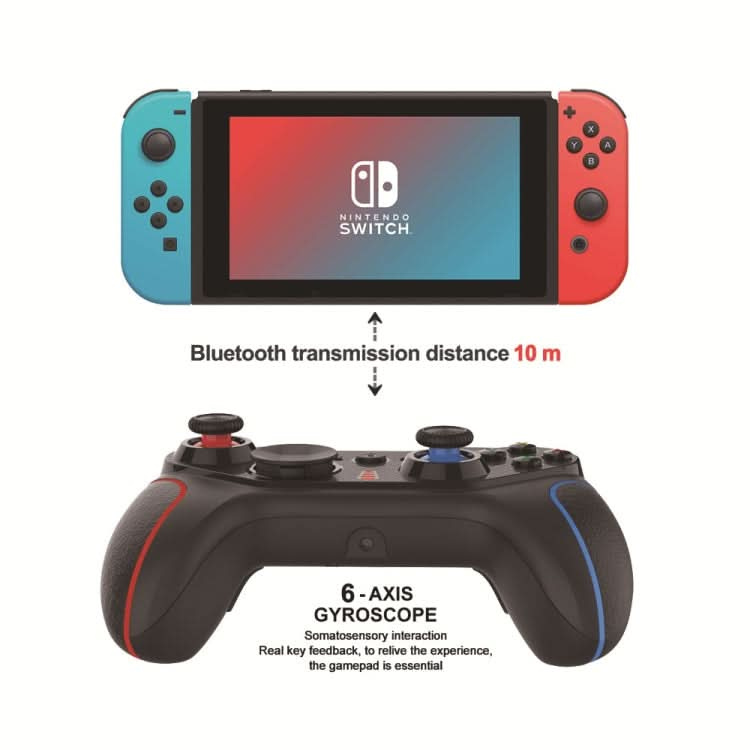 Wireless Gamepad With Wake-Up For Nintendo Switch/Android/IOS/PC, Style: Reluova