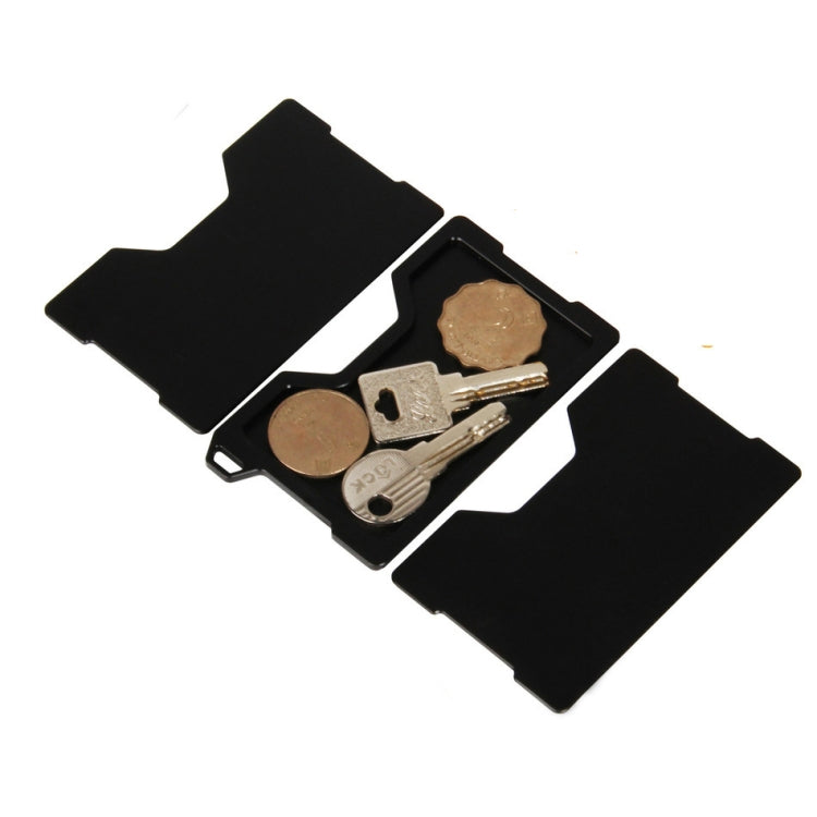 Aluminum Alloy RFID Card Holder Anti-Theft EDC Wallet Coin Storage Box Key Card Holder My Store