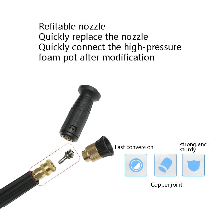 2 PCS High-Pressure Water Sprinklers Live Connection And Quick Plug-In Sockets For Threaded Connection Of Washing Machine Nozzles-Reluova