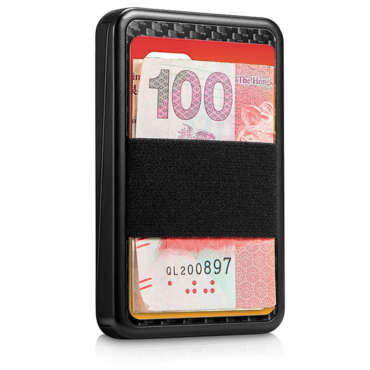 New-Bring  Carbon Fiber Metal Card Holder Male Personality Card Holder Anti-Theft  RFID Ultra-Thin Small Card Box My Store