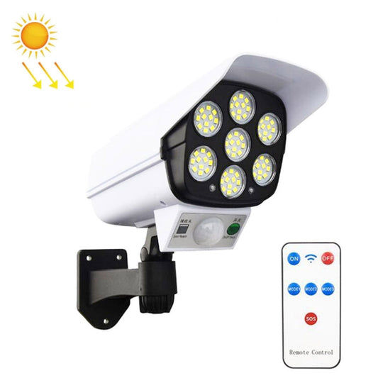 Solar Sensor LED Wall Light Simulation Surveillance Camera Glare Anti-Thief Street Lamp, Style: My Store