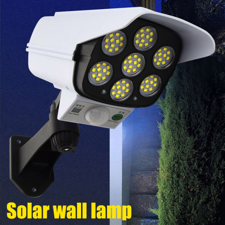 Solar Sensor LED Wall Light Simulation Surveillance Camera Glare Anti-Thief Street Lamp, Style: My Store