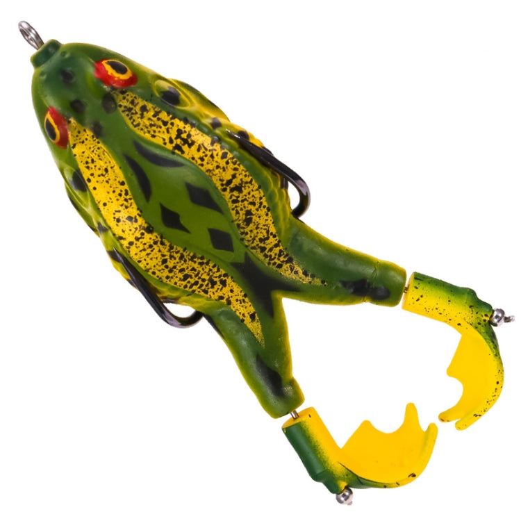 Rotating Leg Thunder Frog Simulation Road Sub-Soft Bait Reluova