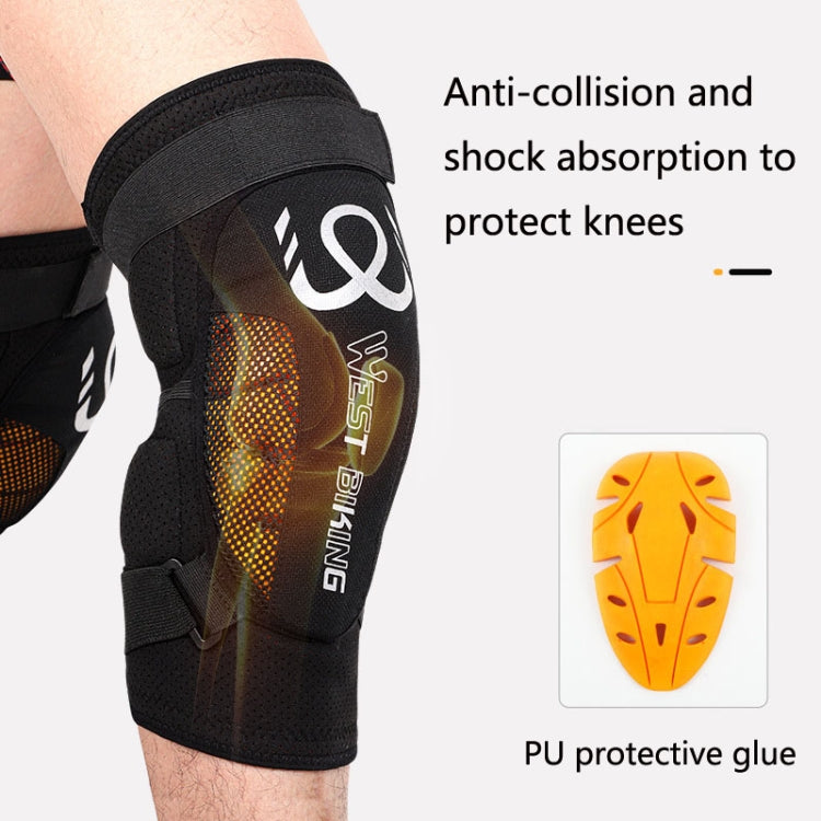 WEST BIKING YP1301056 Sports Knee Pads Cycling Running Non-Slip Knee Joint Covers, Style: