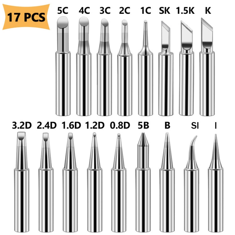 Soldering Tips 936 Soldering Station Pure Copper Soldering Iron Tips Lead-Free Soldering Iron Tips