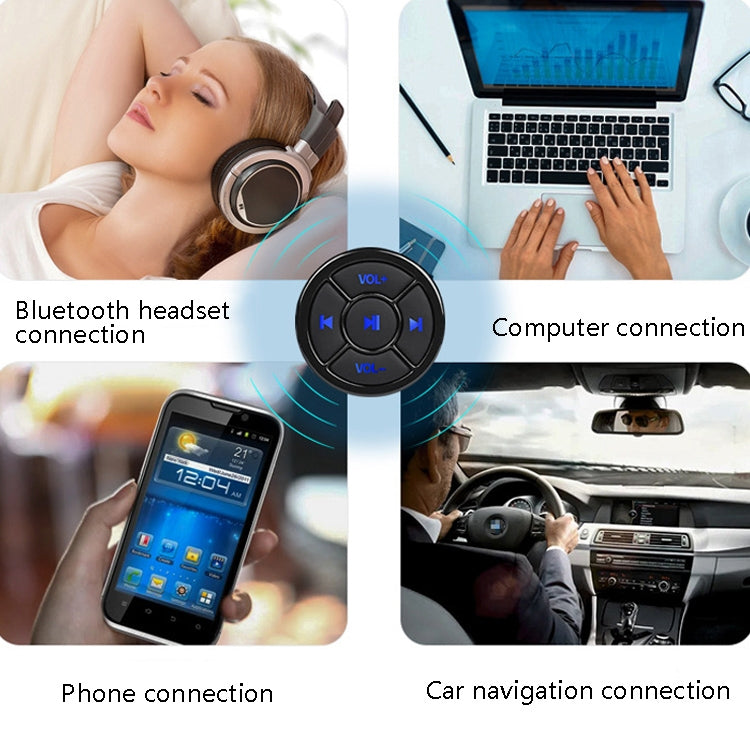 Car Mobile Phone Remote Control Bluetooth Wireless Multimedia Button Remote Control Music Playback Selfie ÎҵÄÉ̵ê