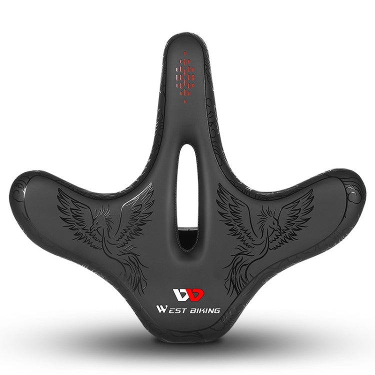 WEST BIKING YP1602797 Bicycle Hollow Seat Night Riding With Warning Tail Light Seat