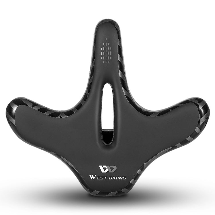 WEST BIKING YP1602797 Bicycle Hollow Seat Night Riding With Warning Tail Light Seat Reluova