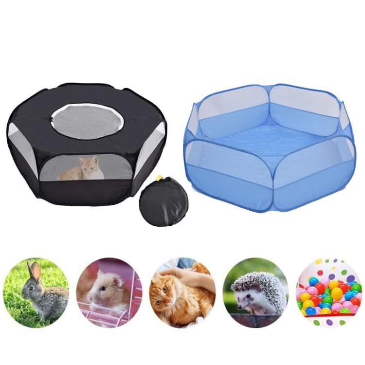 Folded Small Pet Fence Outdoor Workout Game Crawling Small Animal Tent, Specification： - Reluova