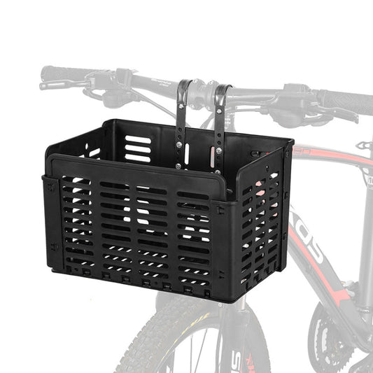 WEST BIKING Bicycle Basket Foldable Quick Release Basket Portable Food Basket