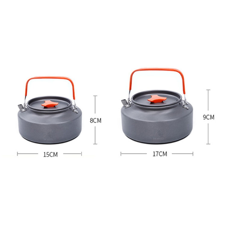 Hewolf HW-1782 Outdoor Kettle Pot Camping Tea Portable Kettle Cookware Pot, Capacity: Reluova