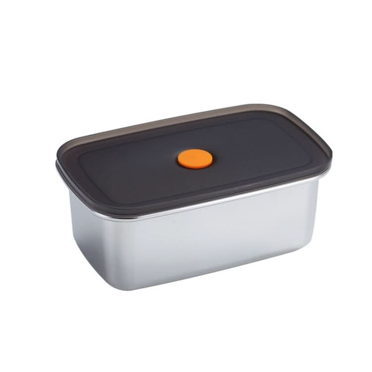 Refrigerator Fruit Fresh-Keeping Box 304 Stainless Steel Sealed Lunch Box Reluova