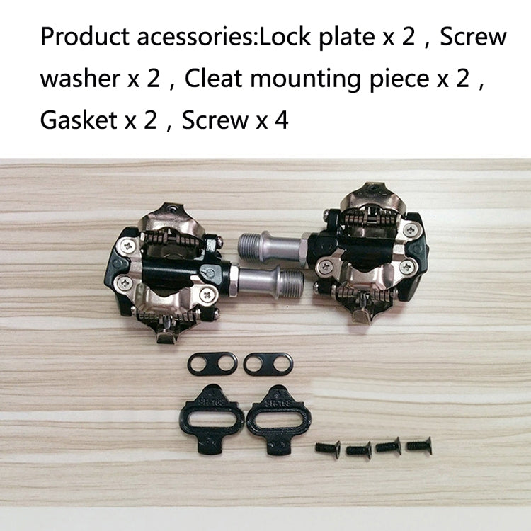 PROMEND Road Mountain Bike Shoe Lock Cleat Self-Locking Pedal Cleat Reluova