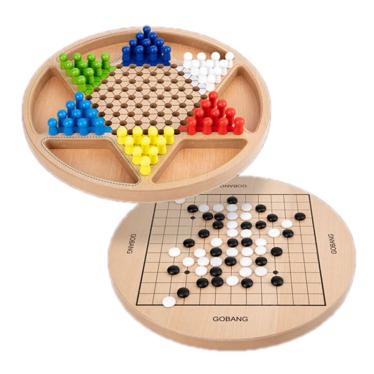 Children Wooden Multifunctional Parent-Child Interactive Puzzle Board Toy, Set Specification: Reluova