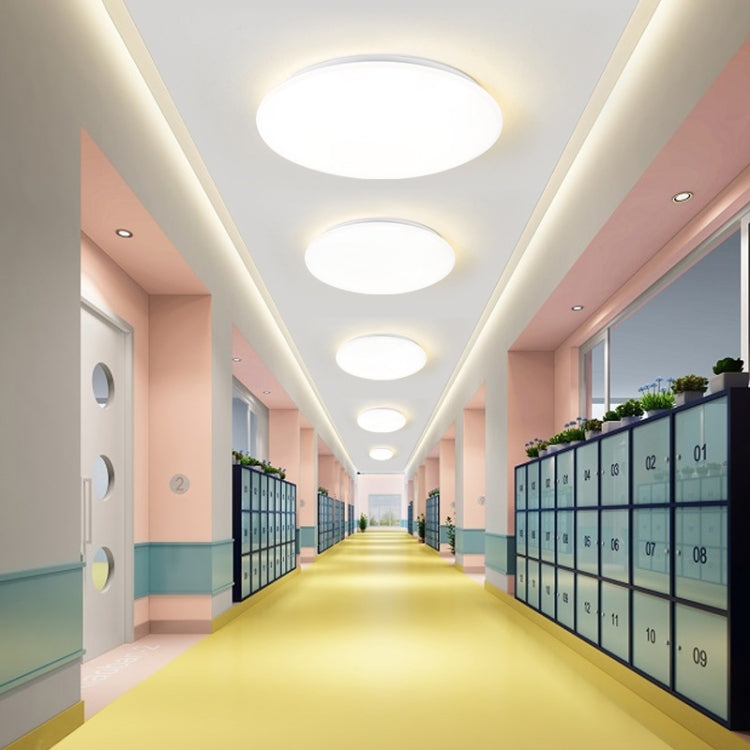 LED Sound Light Control Ceiling Lamp Round Corridor Intelligent Sensor Lamp