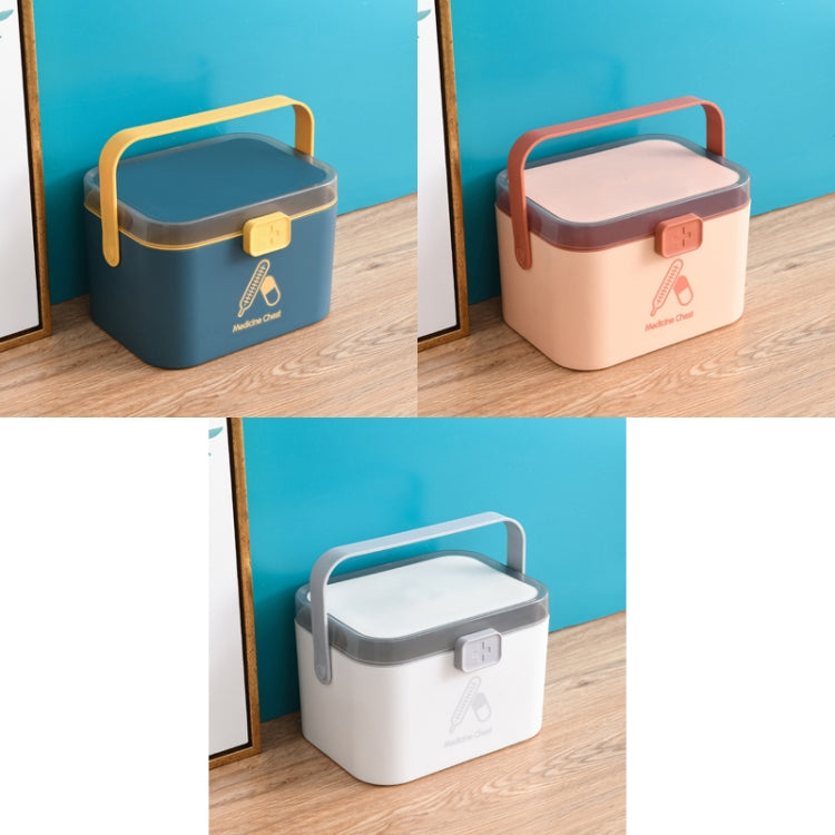 Household Plastic Small Medicine Box Portable Medicine Storage Box Reluova