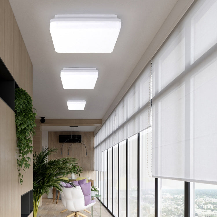 LED Ceiling Lamp Waterproof Moisture-Proof Dustproof Supply Light Bathroom Balcony Lamp My Store