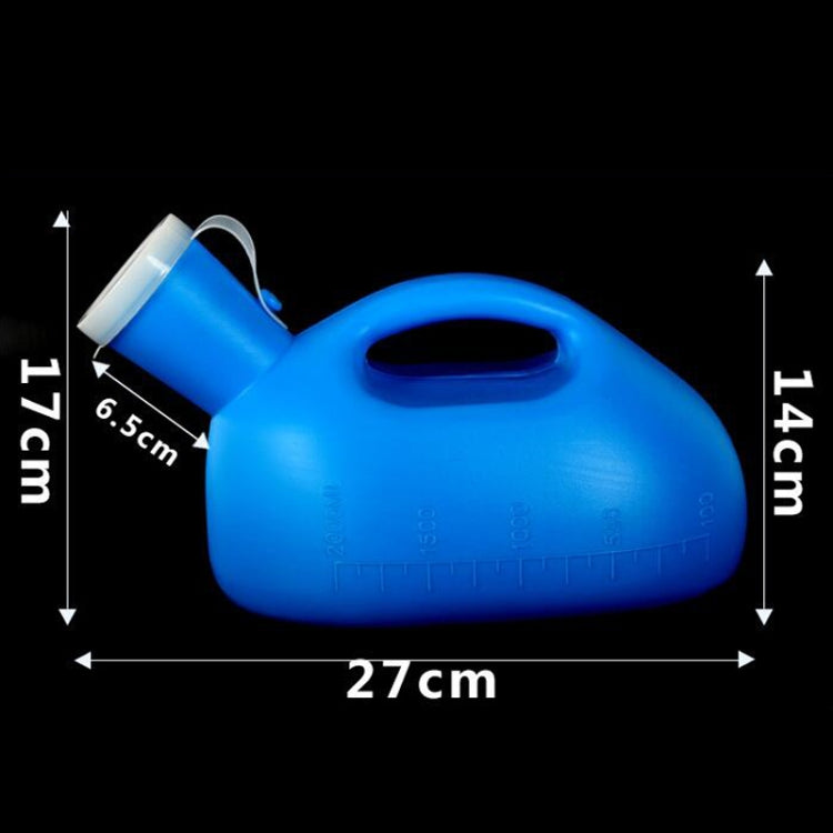 2000ML Travel Potty Baby Child Leakproof Portable Urinal Men with Cover Thickened Elderly Adult Large Capacity Night Pot-Reluova