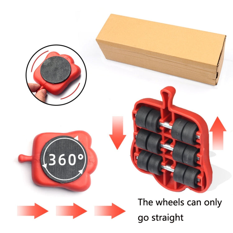 Mover Adjustable Height Moving Tool Set With Pry Type Heavy Furniture Moving Roller My Store