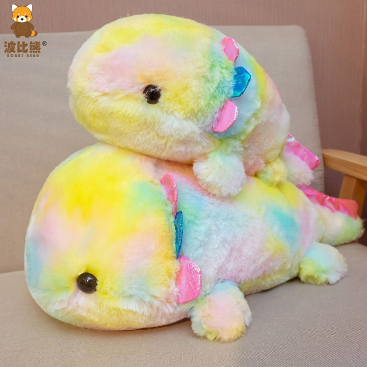 3 PCS Rainbow Color Doll Fish Plush Toy