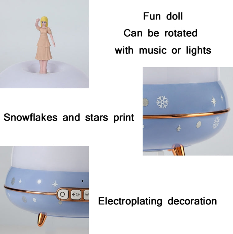 Doll Projection Night Light USB Charging Starry Sky Ocean Music Box, Spec: My Store