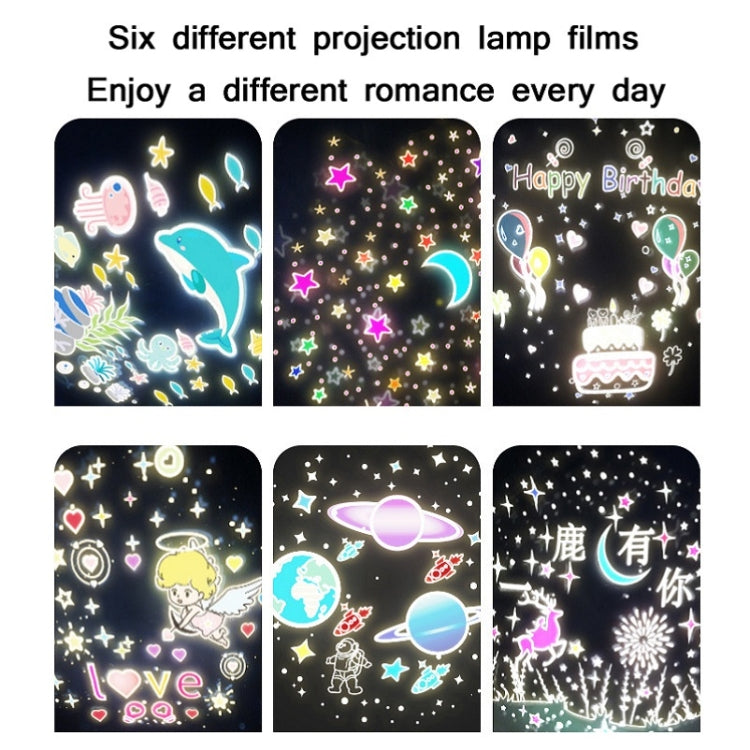 Doll Projection Night Light USB Charging Starry Sky Ocean Music Box, Spec: My Store