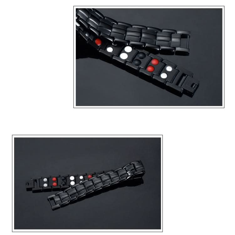 Double Row Magnet Magnetic Therapy Bracelet For Men, Colour: Bronze Full Magnet Reluova