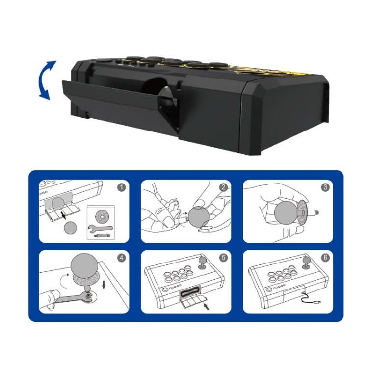 DOBE 4 in 1 Gamepad Controller Supports TURBO Function For PS4 / PS3 / N-Switch / PC Reluova