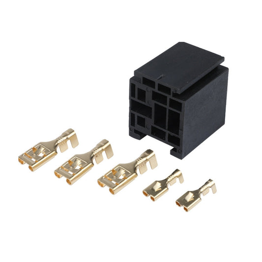 20 Sets D2K5PS 5-pin Automotive Plastic Handle Relay Socket with Terminal-Reluova