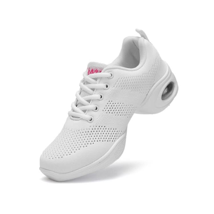 Soft Bottom Mesh Breathable Modern Dance Shoes Heightening Shoes for Women, Series 3 Reluova