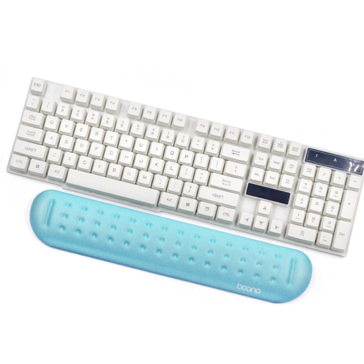 Baona Silicone Memory Cotton Wrist Pad Massage Hole Keyboard Mouse Pad, Style: My Store