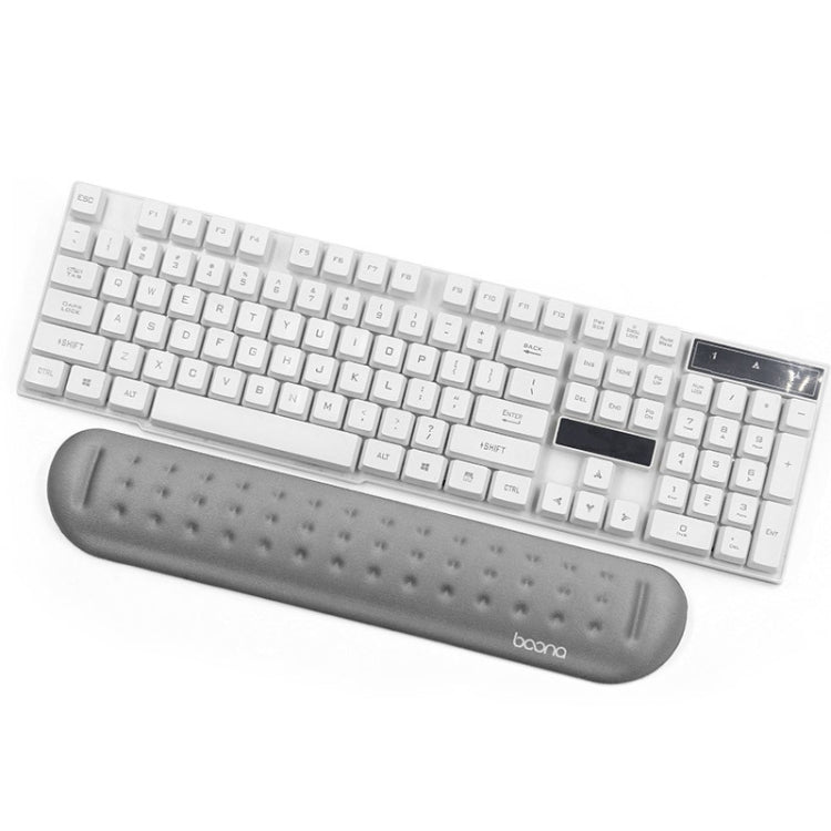 Baona Silicone Memory Cotton Wrist Pad Massage Hole Keyboard Mouse Pad, Style: My Store