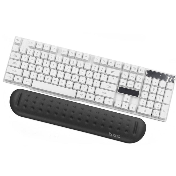 Baona Silicone Memory Cotton Wrist Pad Massage Hole Keyboard Mouse Pad, Style: