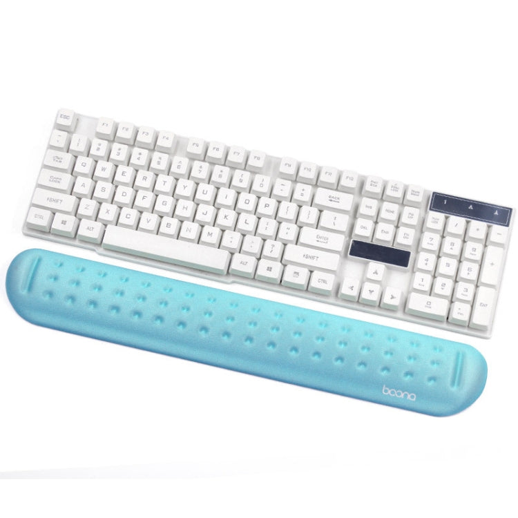 Baona Silicone Memory Cotton Wrist Pad Massage Hole Keyboard Mouse Pad, Style: My Store