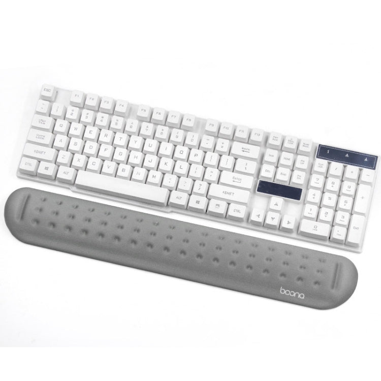 Baona Silicone Memory Cotton Wrist Pad Massage Hole Keyboard Mouse Pad, Style: My Store