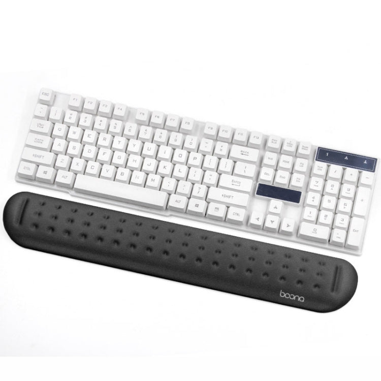 Baona Silicone Memory Cotton Wrist Pad Massage Hole Keyboard Mouse Pad, Style: My Store